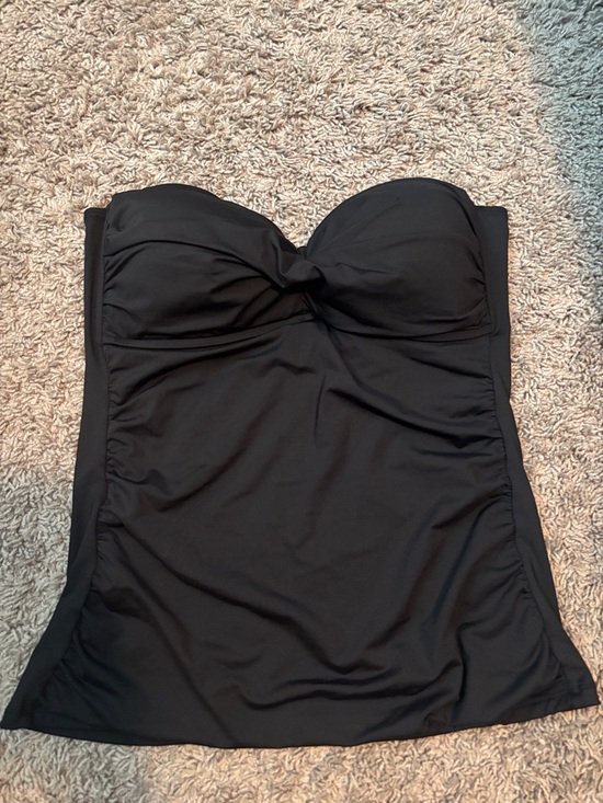 Anne Cole Other - Anne Cole Black Strapless Swim Top with Built-In Support